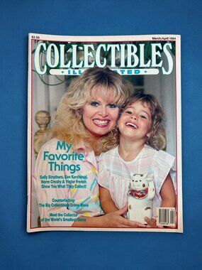 Collectibles Illustrated Magazine 1984 March - Sally Struthers-Cover Collectible